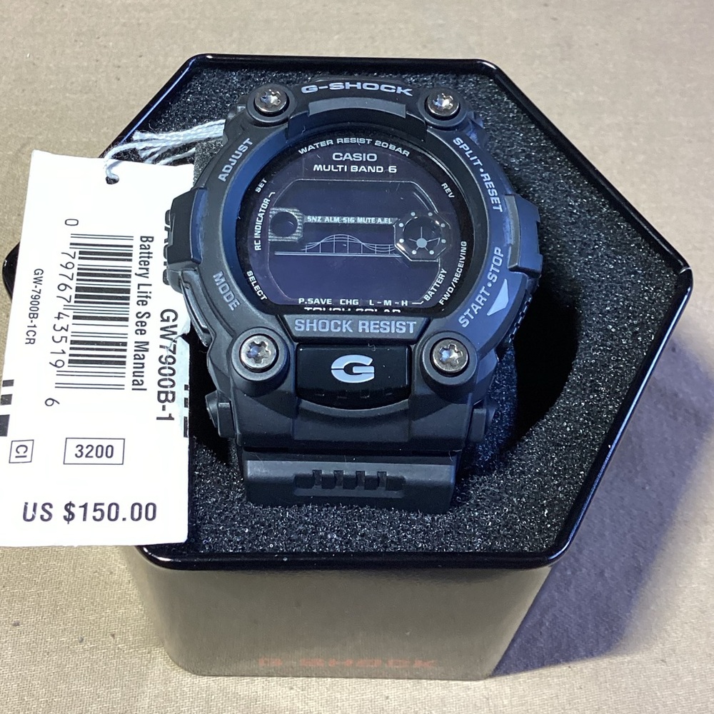 Casio G-Shock G-Rescue Solar Atomic Digital Watch GW7900B-1CR 3200